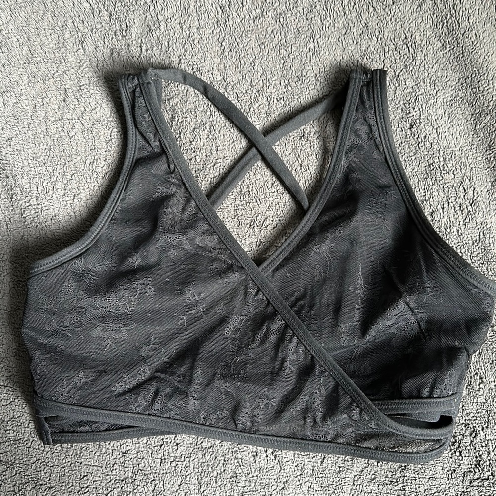 Salty Savage Criss Cross Lace Sports Bra